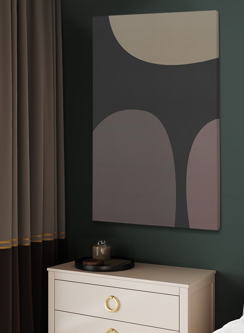 LOWHA Framed Canvas Wall Art Stretched Over Wooden Frame with Bohemian Pattern Abstract Painting - Image 3