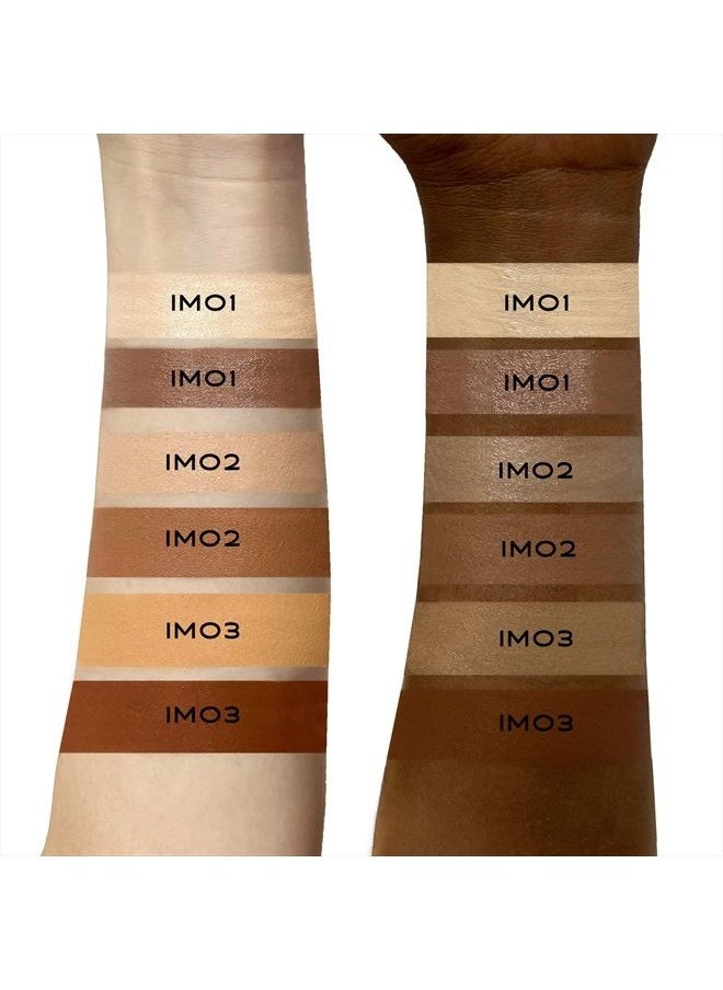 CCbeauty - Contour Stick Makeup, Dual-ended Wonder Stick Cream Highlight & Contour Kit, Bronzer and Highlighter Sticks for Face Contouring Shaping Makeup, Long Lasting & Waterproof - Universal/Light - Image 1