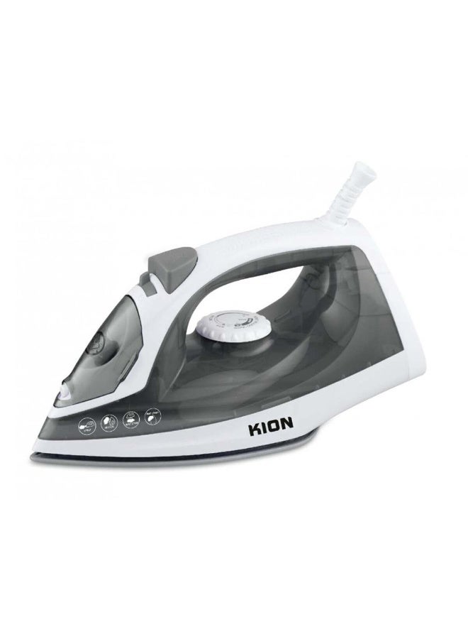 Steam Iron Ceramic Coating Soleplate & Swivel Cord & Self-Cleaning Function 380 L 1600 W KGC/1003 Black