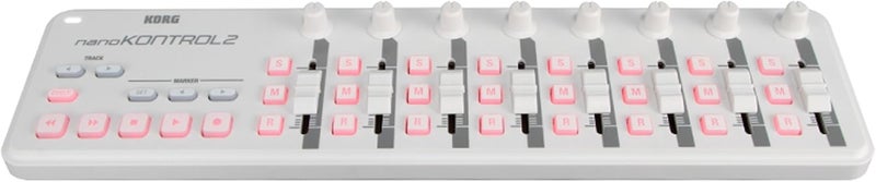 Korg nanoKONTROL2 1-Key MIDI Controller in White - Image 2