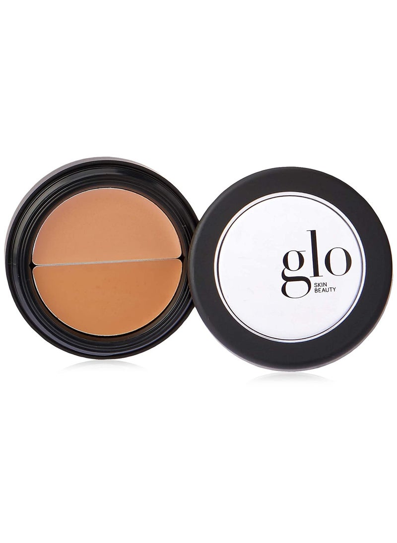 Glo Skin Beauty Glo Skin Beauty Under Eye Concealer Makeup with Duo Shades for Custom Blending - Corrects & Conceals Dark Circles & Redness - Buildable Longwearing Coverage (Natural) 