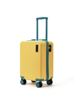 Mokobara MOKOBARA The Moko Blocks Unbreakable Polycarbonate Extra Light Weight Kids Luggage | Hard Trolley Suitcase for Kids (38 cms (7-12 Years), Cotton Candy)  - Image 1