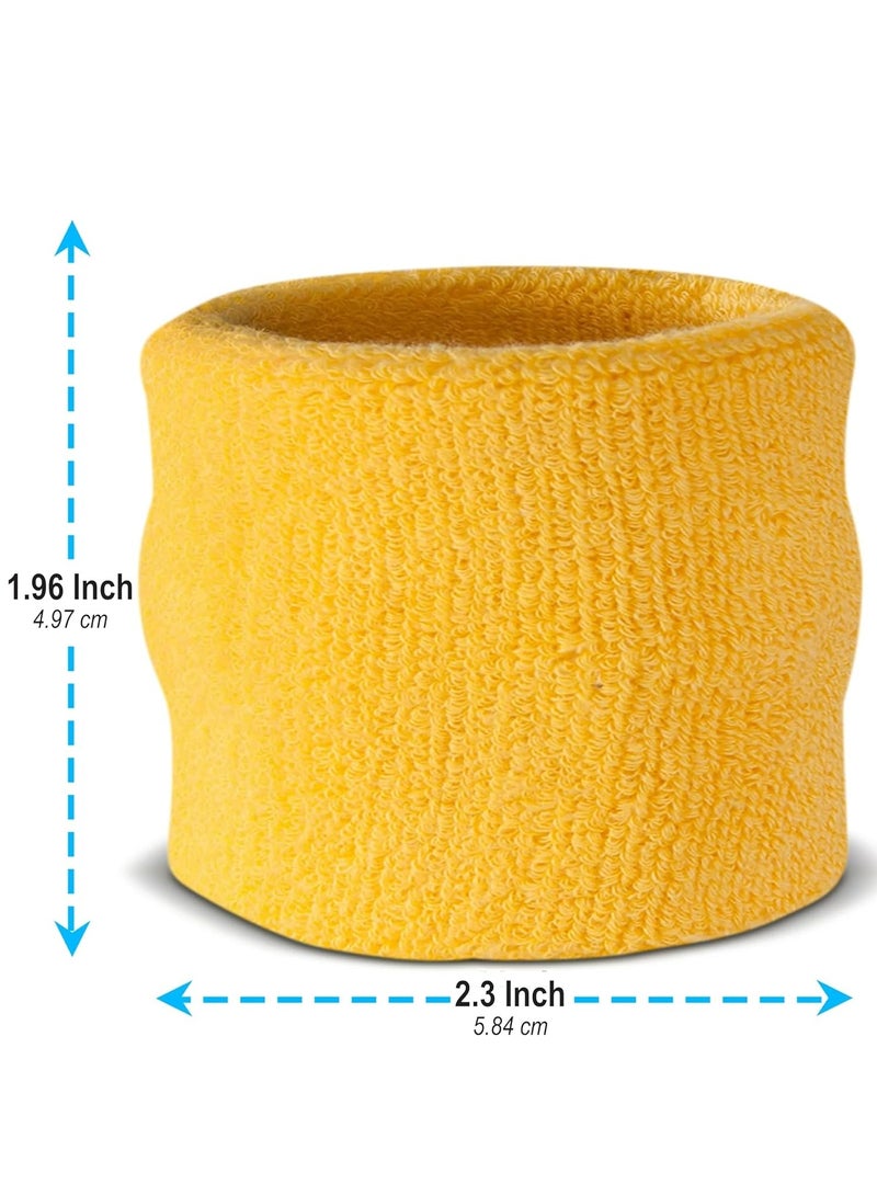 إسكدنيا طقم أربطة العرق للأطفال والكبار: 2 سواران للمعصم و1 عصابة للرأس، كرة السلة والصالة الرياضية، إكسسوارات رياضية ماصة للرطوبة - Image 5