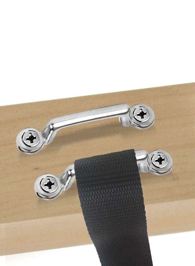 Abimars Bimini Top Strap Pad Eye Footman Loop, 12PCS 316 Stainless Steel Footman's Loop for 1in or 1 1/2in Tie Down Strap, Kayak Deck Loops, Tie Down Anchor Point - Image 4