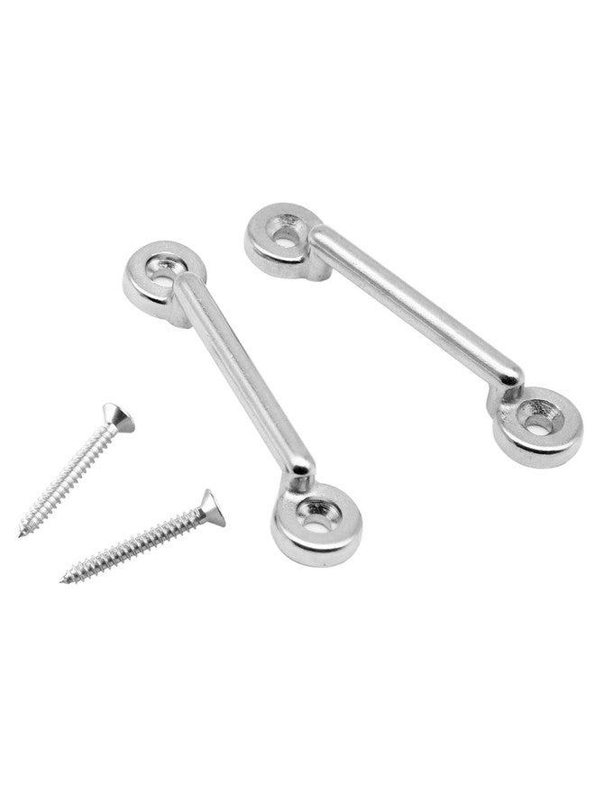 Abimars Bimini Top Strap Pad Eye Footman Loop, 12PCS 316 Stainless Steel Footman's Loop for 1in or 1 1/2in Tie Down Strap, Kayak Deck Loops, Tie Down Anchor Point - Image 3