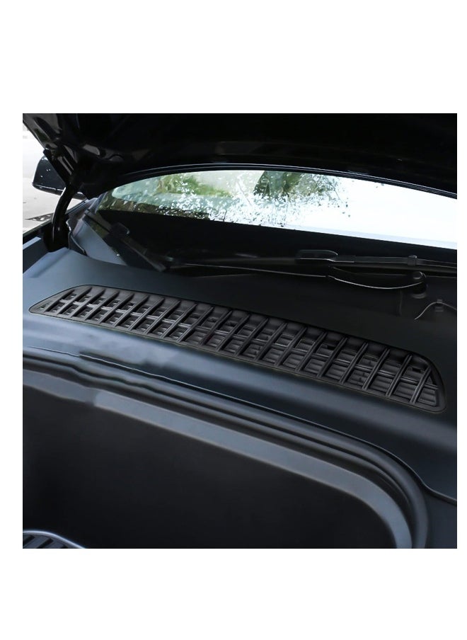 Generic Air Intake Grille Grid Mesh For Tesla Model Y, Air Vent Cover Guard Replacement for Tesla Model Y Accessories, Suitable for 2024 2023 2022 Model Y (Black) 