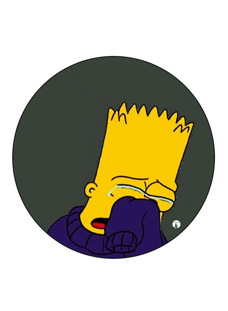 RKN Simpsons Printed Mouse Pad Multicolour