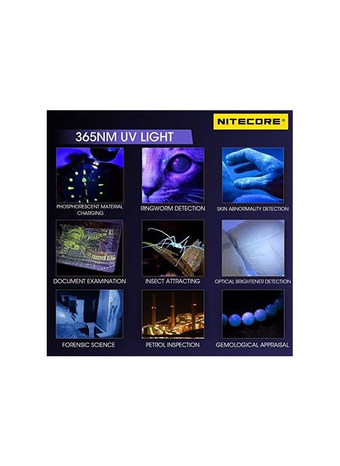 NITECORE Nitecore TIKI UV(365nm UV) - 1000mW - USB Rechargeable UV Keychain Flashligh  - Image 4