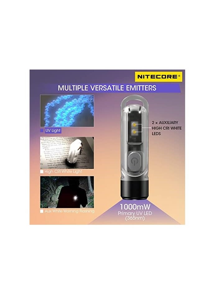 NITECORE Nitecore TIKI UV(365nm UV) - 1000mW - USB Rechargeable UV Keychain Flashligh  - Image 5