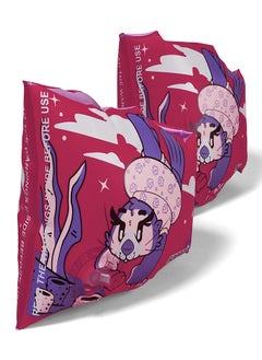 speedo Kids' Character Printed Swimming Armbands Pink  - Image 2