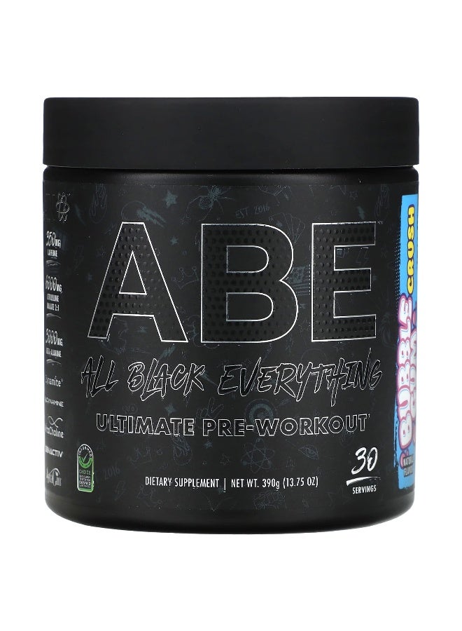 Abe أيه بي إي، مكمل ما قبل التمرين النهائي، طعم علكة الفقاعات، 13.75 أونصة (390 جرام) - Image 1