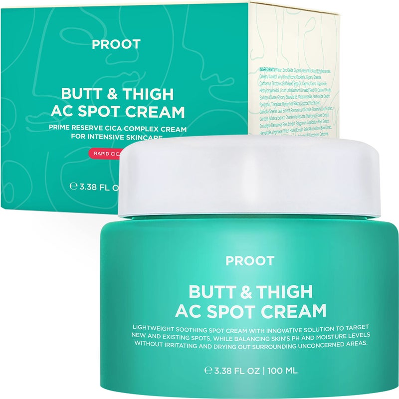 Proot Butt Acne Cream  Buttocks Acne Lotion for Body Blemishes  Body Acne Cream Formulated with Natural Formula  Butt Acne Clearing Treatment Lotion  Butt Acne Spot Cream Targeting Stubborn Blemishes