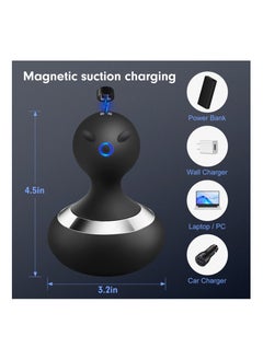 SYOSI Cordless Electric Massager, 10 Powerful Vibrations, Rechargeable Handheld Neck Massager, Neck Body Muscle Pain Relaxation, Muscle Massage, Deep Tissue Massager, for Shoulder Neck Back Relaxation  - Image 4