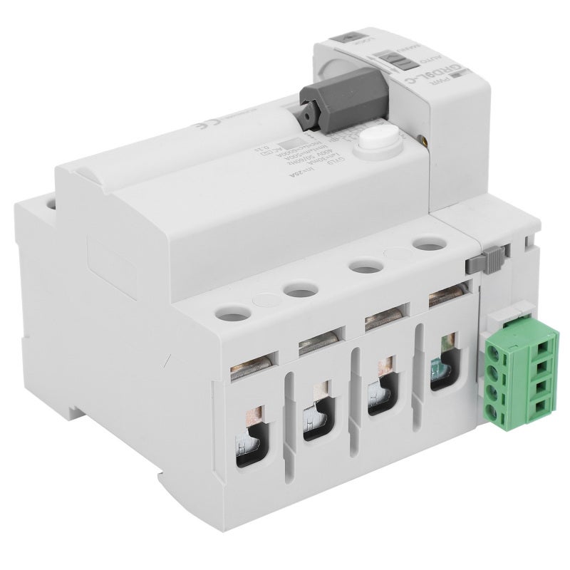 GEYA Automatic Reclosing Voltage Protector DC12V 400V Rail Installation - Automatic Recloser for Circuit Breaker Leakage Protection - 3-Time Reclosing with Alarm Signal for Power Grid Terminal Lines Unatte - Image 3