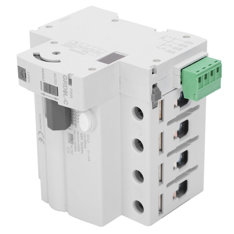 GEYA Automatic Reclosing Voltage Protector DC12V 400V Rail Installation - Automatic Recloser for Circuit Breaker Leakage Protection - 3-Time Reclosing with Alarm Signal for Power Grid Terminal Lines Unatte - Image 4