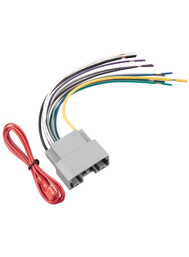 RED WOLF Car Stereo Wire Harness Aftermarket Radio Sirius CD Player Install Connector Adapter Replacement for 2007-2011 Dodge/Chrysler/Jeep - Image 1