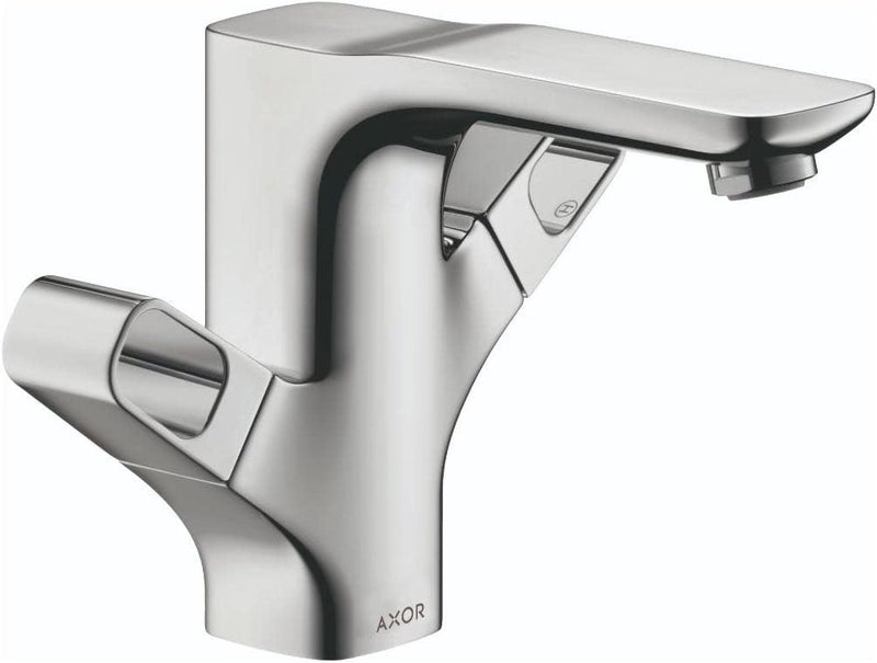 AXOR Urquiola Modern Premium Hand Polished 2Handle 1 6inch Tall Bathroom Sink Faucet in Chrome 11024001 - Image 1