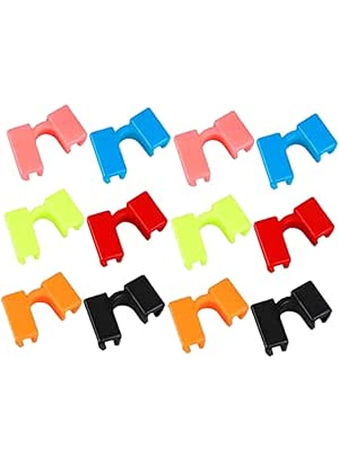 Unomor 12 Pack Reusable Chopstick Training Holders for Beginners Adults Multi Color - Image 1