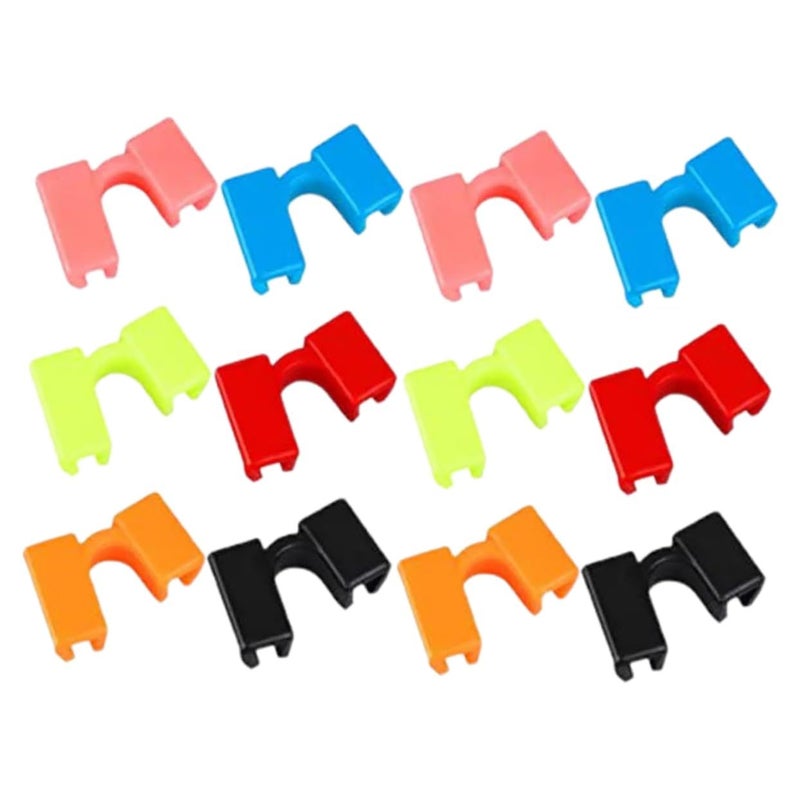 Unomor 12 Pack Reusable Chopstick Training Holders for Beginners Adults Multi Color - Image 2