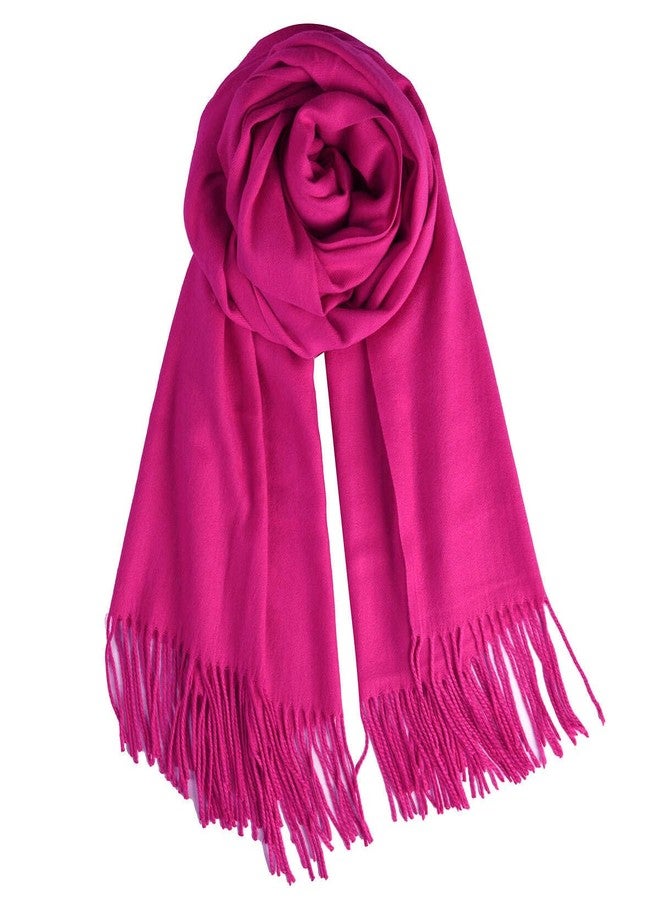 QBSM Large Soft Wedding Evening Pashmina Shawls Wrap Scarfs for Women - Image 2