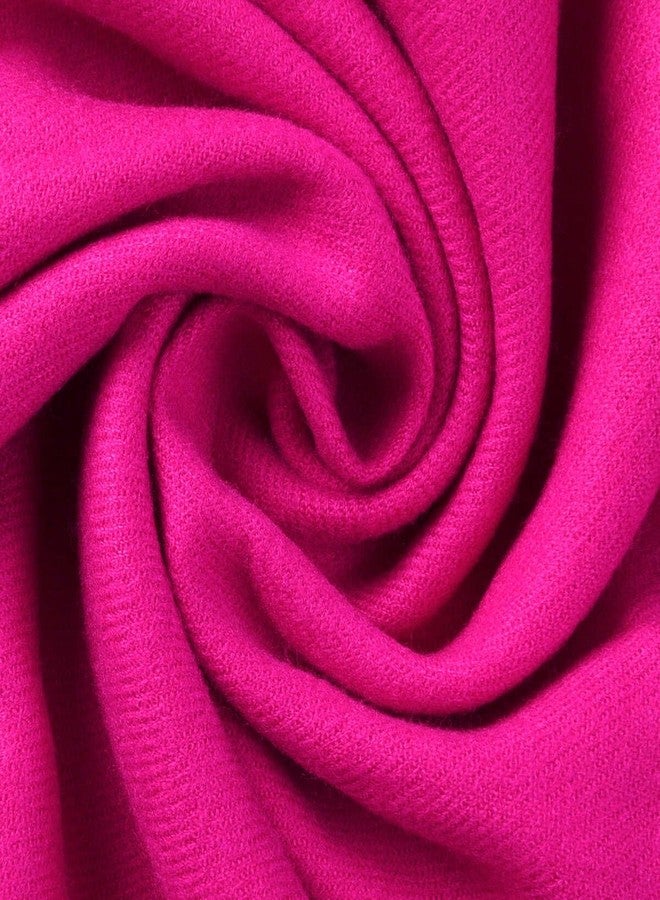 QBSM Large Soft Wedding Evening Pashmina Shawls Wrap Scarfs for Women - Image 3