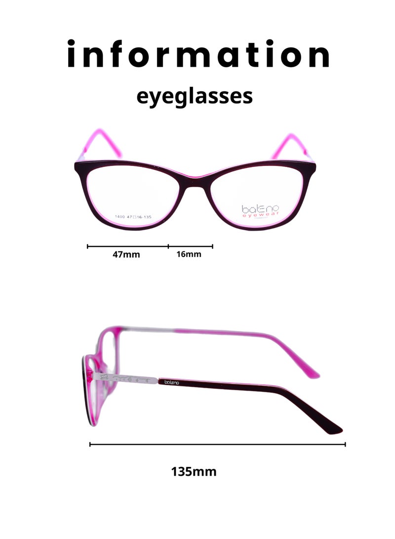 بالينو نظاراه اطفال  بإطار وايفرير بعدسات عالية الجودة مضادة للانعكاس - أنيقة ومتينة للنظر - Image 1
