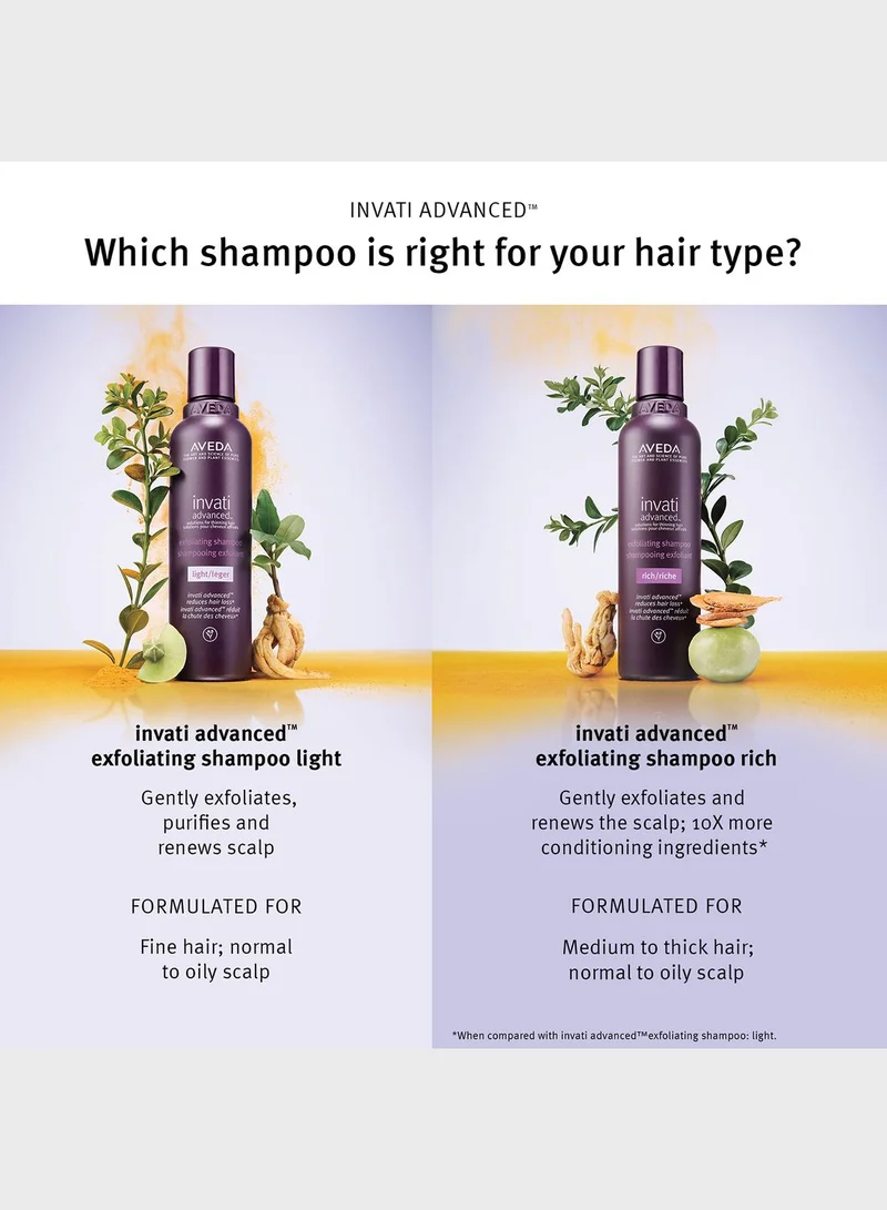 AVEDA Invati Exfoliating Light Shampoo 200ML