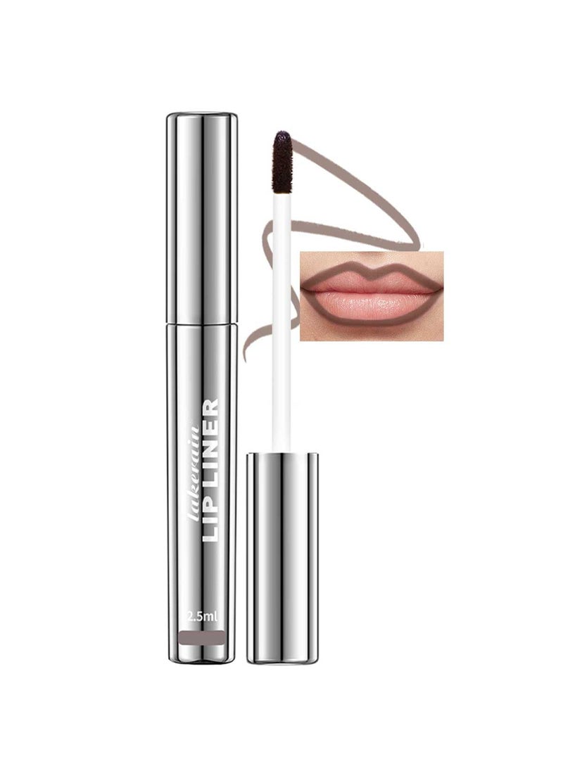 BANGFENG Peel Off Lip Liner Stain  LongLasting SmudgeProof Waterproof Nude Matte Lip Tint NonFading Peel Off Lip Color Effortless Precision  Full Coverage Vegan  CrueltyFree 4 Cool Cocoa 