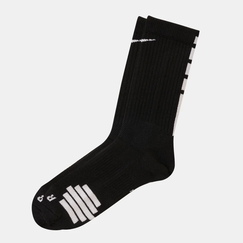 Nike Black Elite Crew Basketball Socks  | Best Price UAE