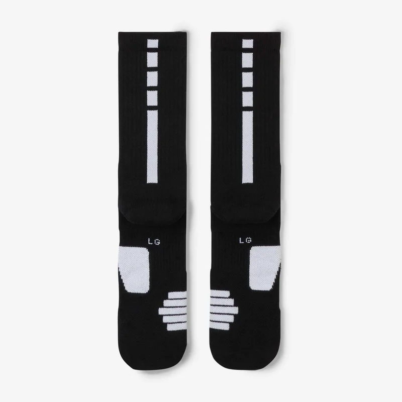 Nike Black Elite Crew Basketball Socks  | Best Price UAE