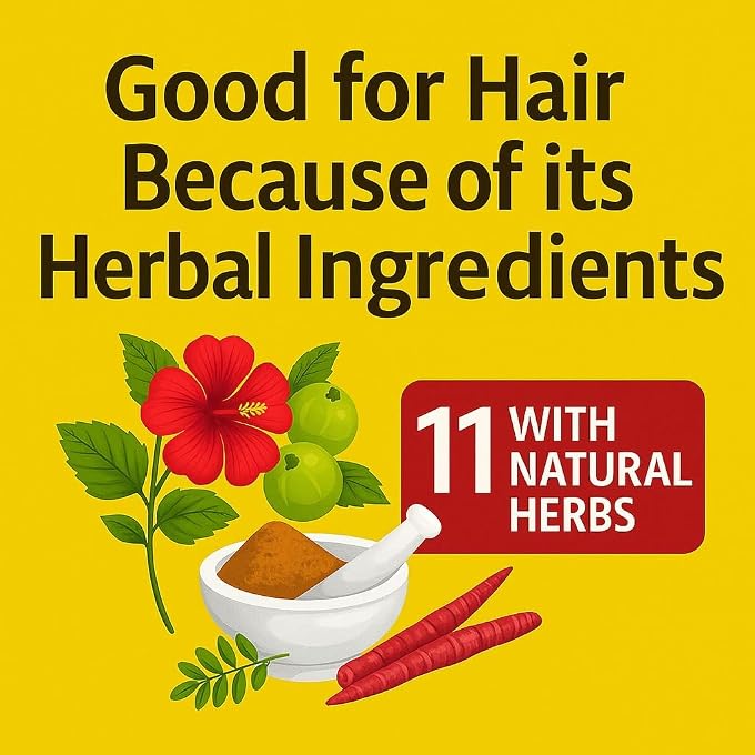 MEERA 4 X Herbal Hair Wash Powder Shikakai, Tulsi, Shampoo 4 X 80 G = 320g - Image 2