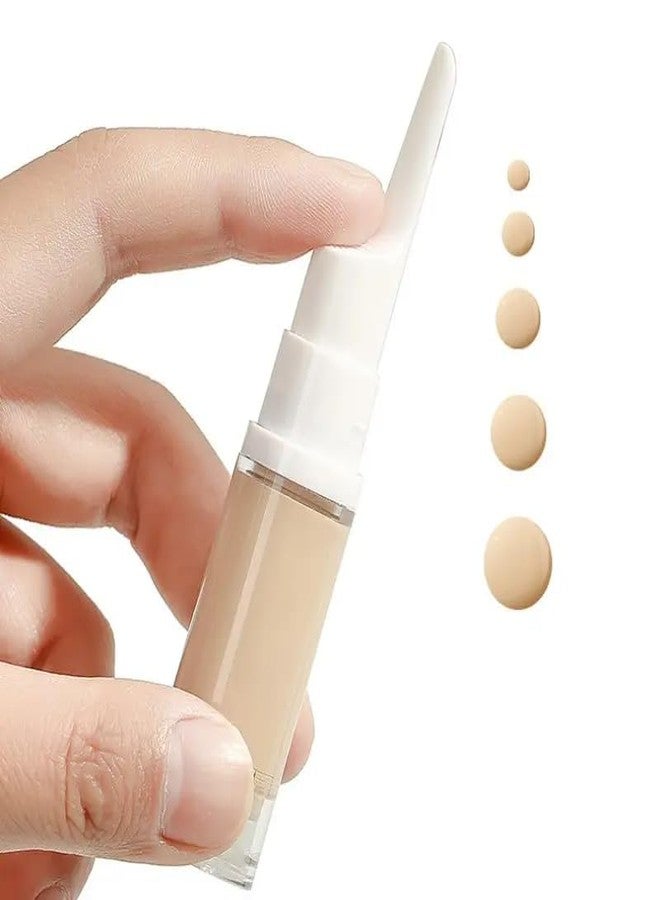 Fayby Empty Makeup Packaging Lip Gloss Plastic Syringe Cosmetic Tube with Airless Pump Bottle | Travel Vacuum Portable Foundation Cosmetic Container Refillable Bottle (Pack of 2_10ml_Transparent) - Image 5