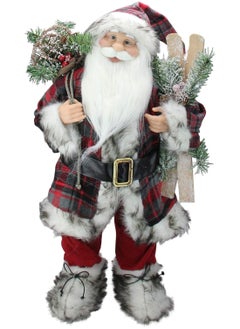 Standing Santa with Frosted Pine Snowshoes and Skis Christmas Figurine 24" - pzsku/ZD2AF046BA387BF050CE7Z/45/_/1732464360/daf4ec02-01b1-422f-b937-00a198146701