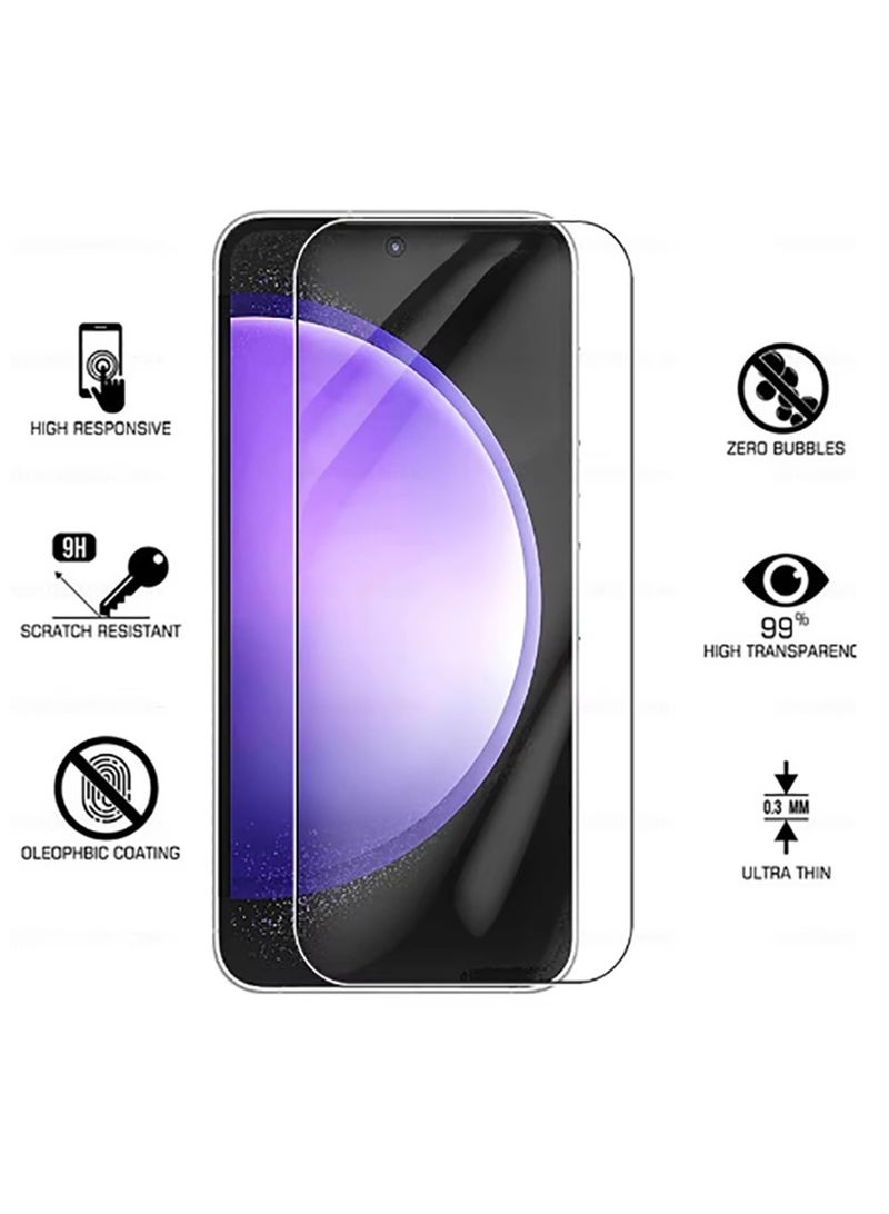 2 Pack Designed for Samsung Galaxy S25 5G Screen Protector Tempered Glass,Case Friendly Ultra Resistant - Image 4