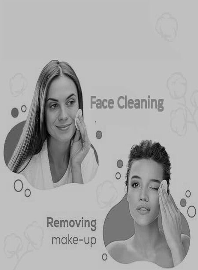 Dutiful Present Cotton for Makeup Remover | Cotton Pads for Beauty Care, Facial Cleaning, Salon and Multipurpose Use | Suitable for Personal Care, Skincare and Professional Use | 1 Pack Cotton 400 gram - Image 4