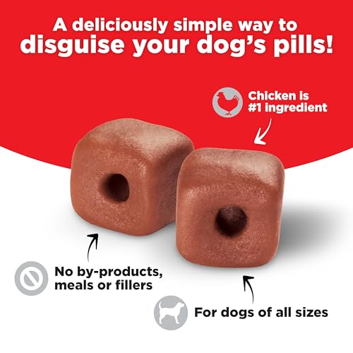 Milk-Bone Pill Pouches with Real Chicken Dog Treats, 6 Ounce Bag (Pack of 5) - Image 2