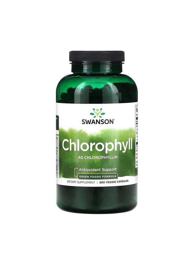 Chlorophyll, 300 Veggie Capsules