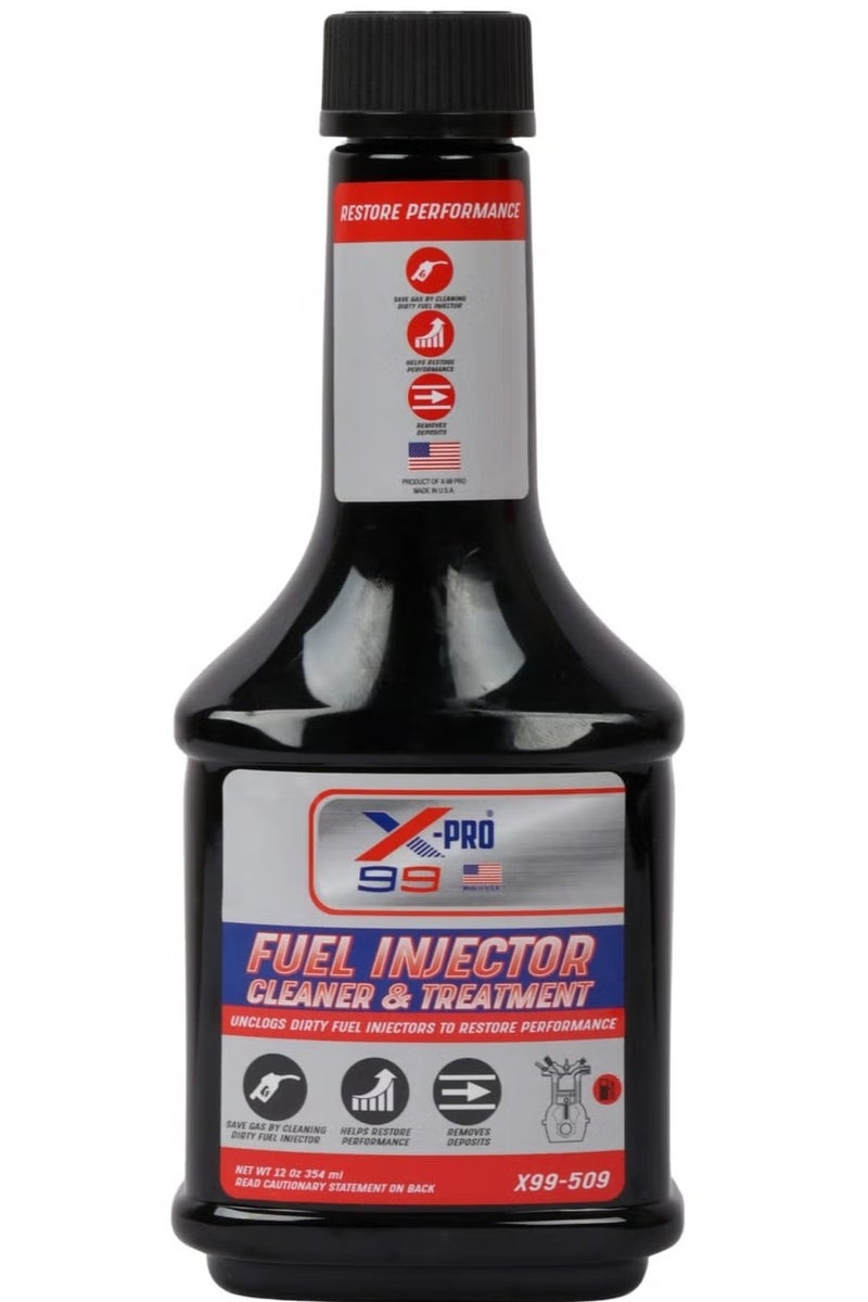 Fuel Injector Cleaner & Treatment Engine Performance Booster 354ml – Made in USA