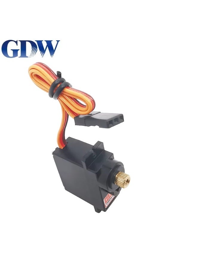 GDW DS041MG 5KG 7.6V Metal Gear Micro Mini Digital Servo High Speed Angle 180 for 450 Helicopter Fix-wing RC Auto Robot Arm - Image 3