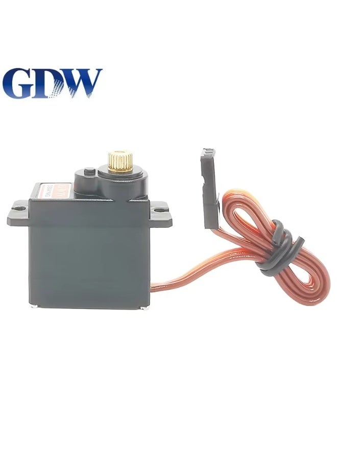 GDW DS041MG 5KG 7.6V Metal Gear Micro Mini Digital Servo High Speed Angle 180 for 450 Helicopter Fix-wing RC Auto Robot Arm - Image 4