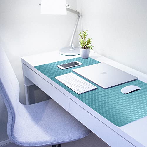 ElastPro EVA Food Grade Washable Anti Slip Mat/Sheet for Fridge, Shelf Liner, Table, Kitchen Drawer mat (Blue Crossed Stripe, 3 Meter) - Image 5
