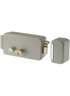 Yale Yale Electric Rim Lock, Left Hand Double Cylinder, Button, Remote and Key Lock, 70mm Backset, Painted Steel, Suitable for Gates, 68800702  - Image 1