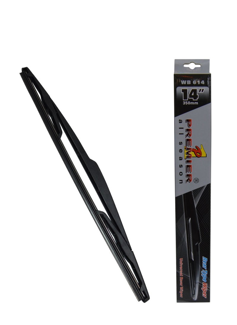 Al Khateeb - Premier All Season Universal Car Rear Windshield Screen Wiper Blade 14" 350MM, 1PC/Box - Image 1