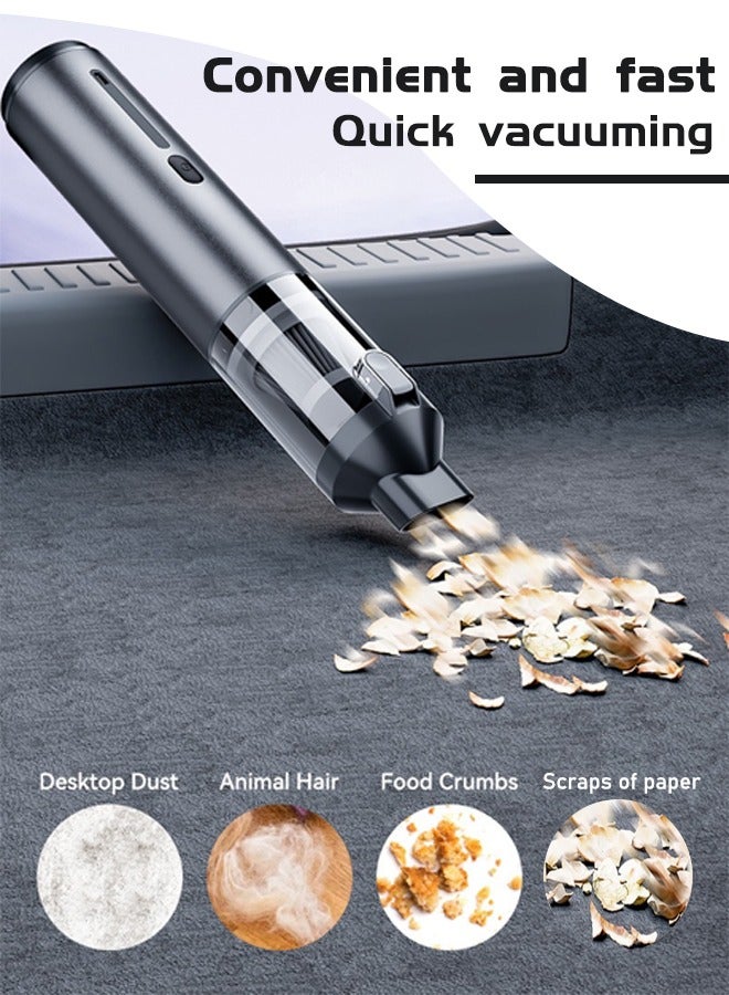Generic Hand-held vacuum cleaner 20000PA, car-mounted household dual-purpose charging, wireless portable handle type, compact and convenient for dust collection, easy to clean the gap, strong suction, fast dust removal, can be used to clean the keyboard, and is suitable for various scenes in the car. - Image 2