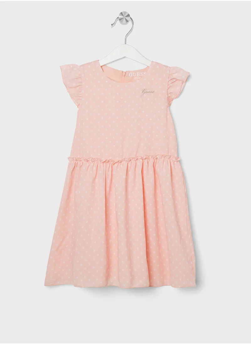 GUESS Infant Essential Chiffon Midi Dress
