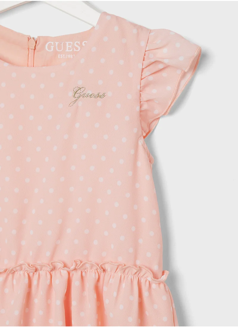 GUESS Infant Essential Chiffon Midi Dress