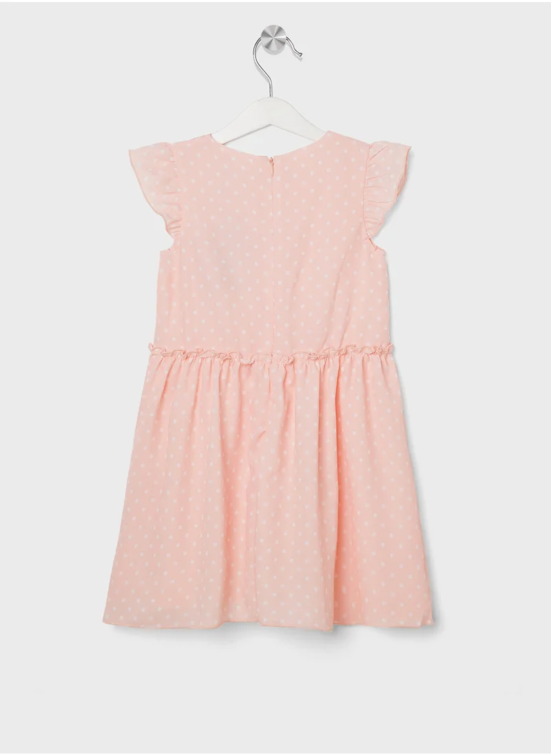 GUESS Infant Essential Chiffon Midi Dress