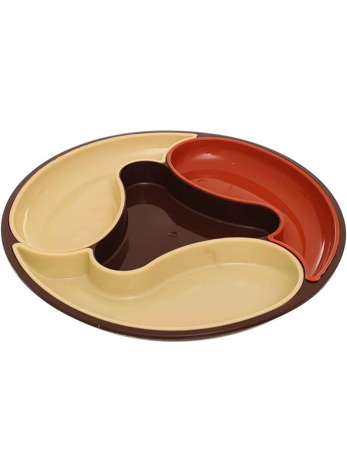 Winner Plastic Snack Serving Plate – Practical and Elegant Design - Image 4