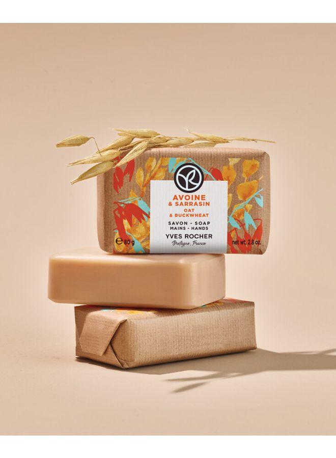 ايف روشيه صابون حليب الشوفان والحنطة السوداء 80 جرام - Image 4