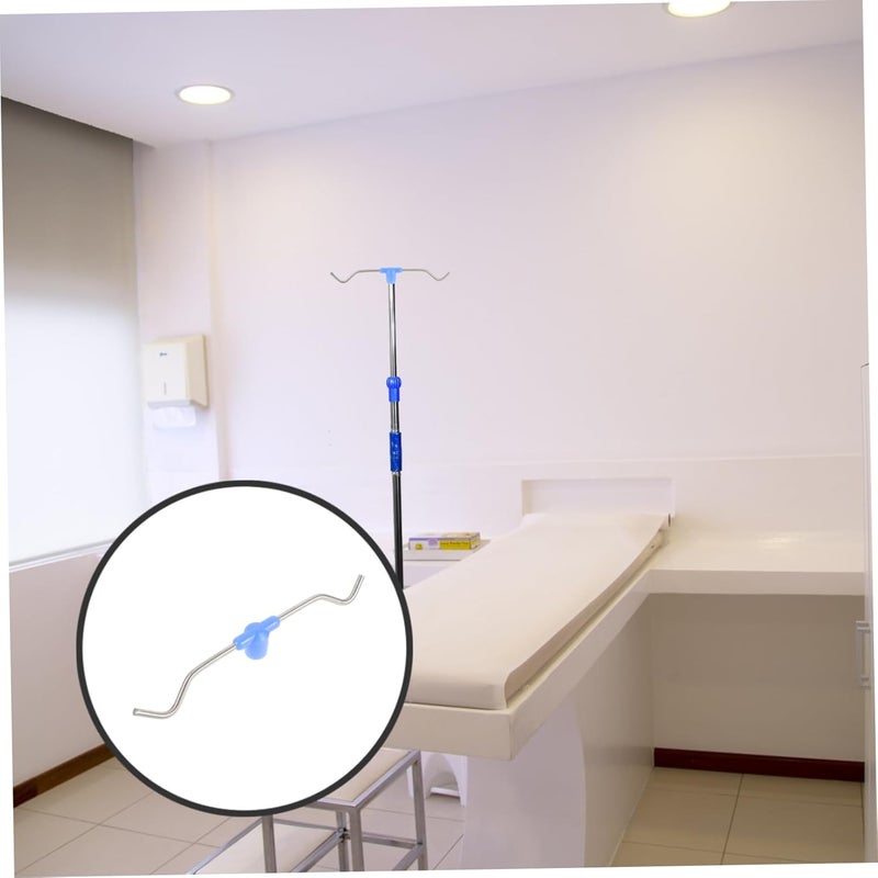 Medical Use Vertical Hanger Stand Hook Durable Metal Plastic Design Easy Install Rack Parts 1 Item - Image 3